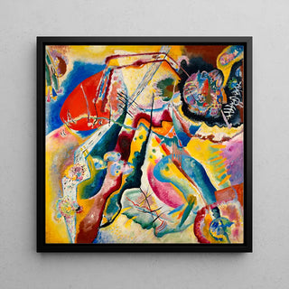 Tableau à la Tache Rouge - Wassily Kandinsky | Reproduction Tableau Décoration murale affiche copie