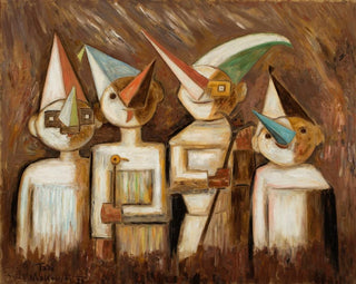 Tadeusz Makowski - Children in disguises.webp