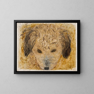 Tadeusz Makowski - Dogs head.webp