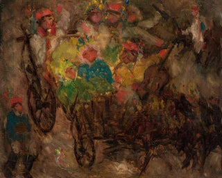 Mariage à Cracovie - Tadeusz Makowski — näkymä teoksesta