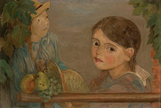 Tadeusz Makowski - Little girls with grapes.webp