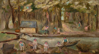 Tadeusz Makowski - Myn nad rzek.webp
