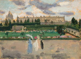Esplanade des Invalides - Tadeusz Makowski — näkymä teoksesta