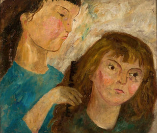 Toilette - Tadeusz Makowski — näkymä teoksesta