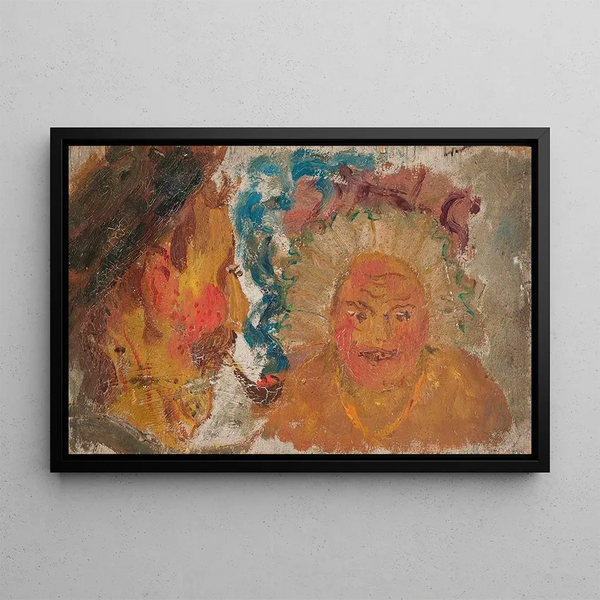 Tadeusz Makowski - Two heads.webp