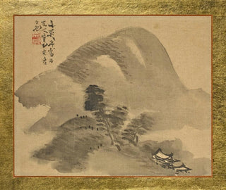 vuoristomaisemasta - Tani Bunchō — näkymä teoksesta