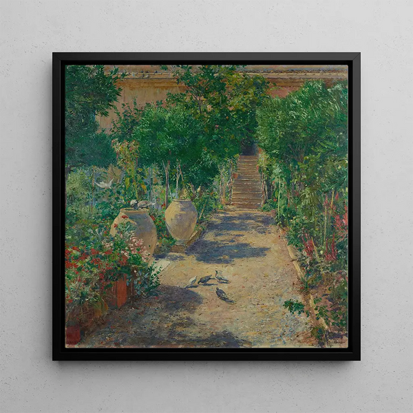 Taormina au soleil - Johann Victor Krmer