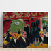 Taverne - Ernst Ludwig Kirchner — teoksen seinäesittely
