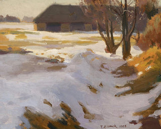 Dégel hivernal - Teodor Ziomek — näkymä teoksesta