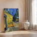 Maalauksen jäljennös Terassi kahvilassa illalla - Vincent van Gogh