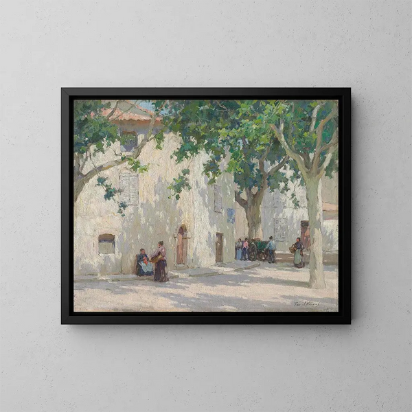 Un coin de rue à Cassis près de Marseille - Terrick Williams — kehystetty taideteos seinällä