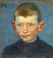 Tête d'un garçon - Peder Severin Krøyer — näkymä teoksesta
