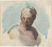 Tête d'un homme - Honor Daumier — näkymä teoksesta