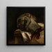 Tête d'un homme guillotiné - Théodore Géricault — kehystetty taideteos seinällä
