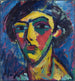 Maalauksen jäljennös Tête d'un jeune - Alexej von Jawlensky