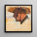 Tête d'un pêcheur - Joaquín Sorolla — kehystetty taideteos seinällä