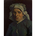Maalauksen jäljennös Naisten pää - Vincent van Gogh