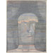 Maalauksen jäljennös Tête de l'athlète - Paul Klee