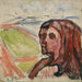 Tête par tête dans le paysage - Edvard Munch — näkymä teoksesta