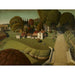 Maalauksen jäljennös The Birthplace of Herbert Hoover, West Branch, Iowa - Grant Wood
