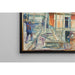 Maalauksen jäljennös The Building of the Winter Studio - Edvard Munch