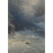 Maalauksen jäljennös The Storm at Cape Aya - Ivan Konstantinovich Aivazovsky