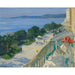 Maalauksen jäljennös The Terrace, Cap d’Ail de Sir John Lavery