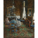 Maalauksen jäljennös The salin Bourgeois - James Ensor