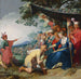 Théagène vastaanottamassa kunniapalmua Charicléeltä - Abraham Bloemaert — näkymä teoksesta