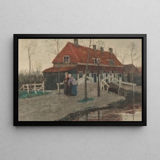 Theo Mesker - Dorpsgezicht.webp