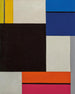 Composition XXI - Theo van Doesburg — näkymä teoksesta