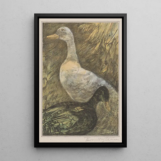 Theo van Hoytema - Twee staande eenden.webp