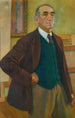 Itsekuva vihreässä liivissä - Theo van Rysselberghe — näkymä teoksesta
