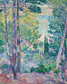 Eukalyptus Cavalire - Théo van Rysselberghe — näkymä teoksesta