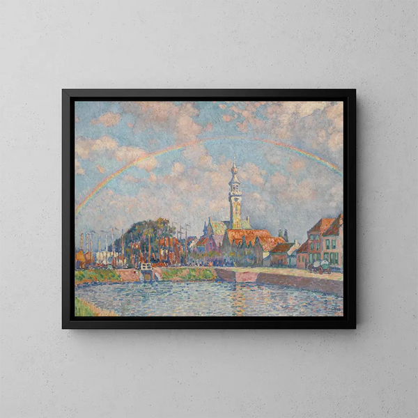 Sateenkaari - Theo van Rysselberghe — kehystetty taideteos seinällä