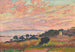 La Baie au soleil couchant, Saint-Clair - Theo van Rysselberghe — näkymä teoksesta