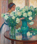 Les Pivoines blanches - Theo van Rysselberghe — näkymä teoksesta