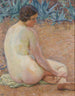 Nu-painos Agavien kanssa - Theo van Rysselberghe — näkymä teoksesta