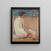 Nu-painos Agavien kanssa - Theo van Rysselberghe — kehystetty taideteos seinällä