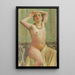 Paquita kaulakorin kanssa - Theo van Rysselberghe — kehystetty taideteos seinällä