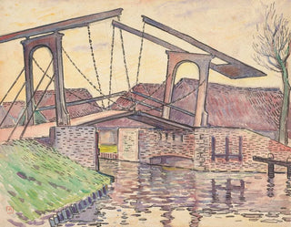 Pont en Hollande - Theo van Rysselberghe — näkymä teoksesta