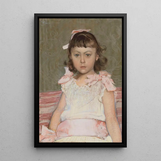 Theo van Rysselberghe - Portrait de fillette.webp