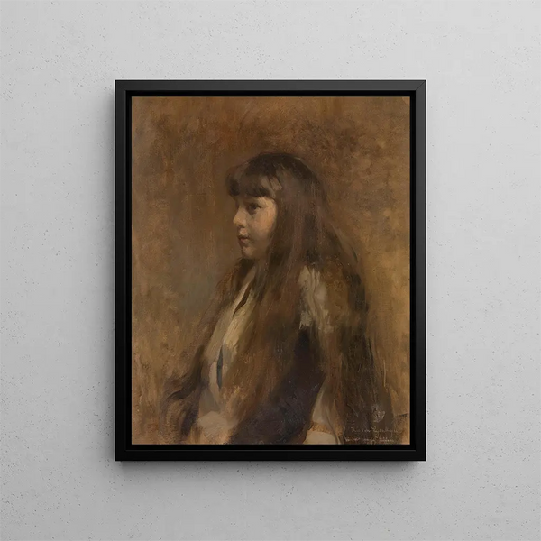 Theo van Rysselberghe - Portrait of a Girl.webp