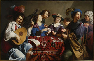 Theodoor Rombouts - Playing cards.webp