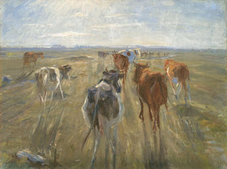 Theodor Philipsen - Long Shadows Cattle on the Island of Saltholm.webp