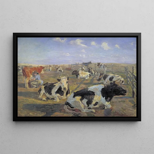 Theodor Philipsen - The Milking Place at Meilgrd.webp