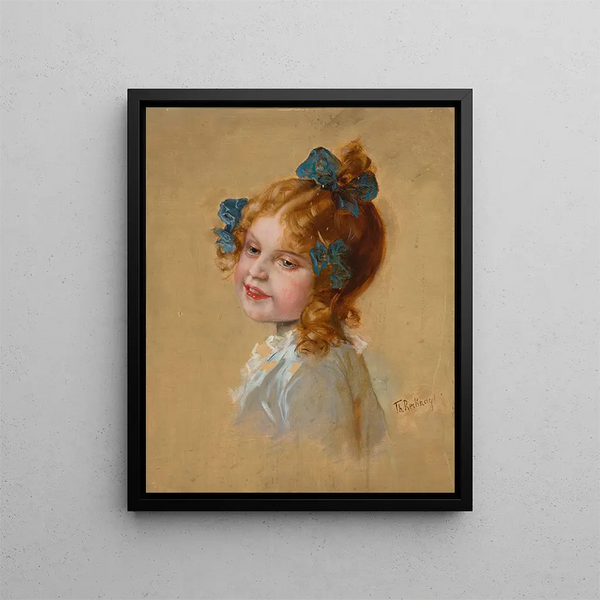 Theodor Recknagel - Portrait of a Girl.webp
