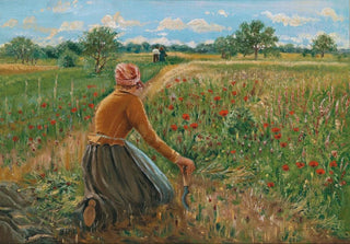 Theodor Von Hrmann - Knieende Buerin mit Sichel.webp