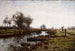 Dachau-luodon iltapäivämaalaus - Theodore Clement Steele — näkymä teoksesta
