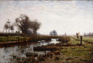 Theodore Clement Steele - Late Afternoon Dachau Moor.webp